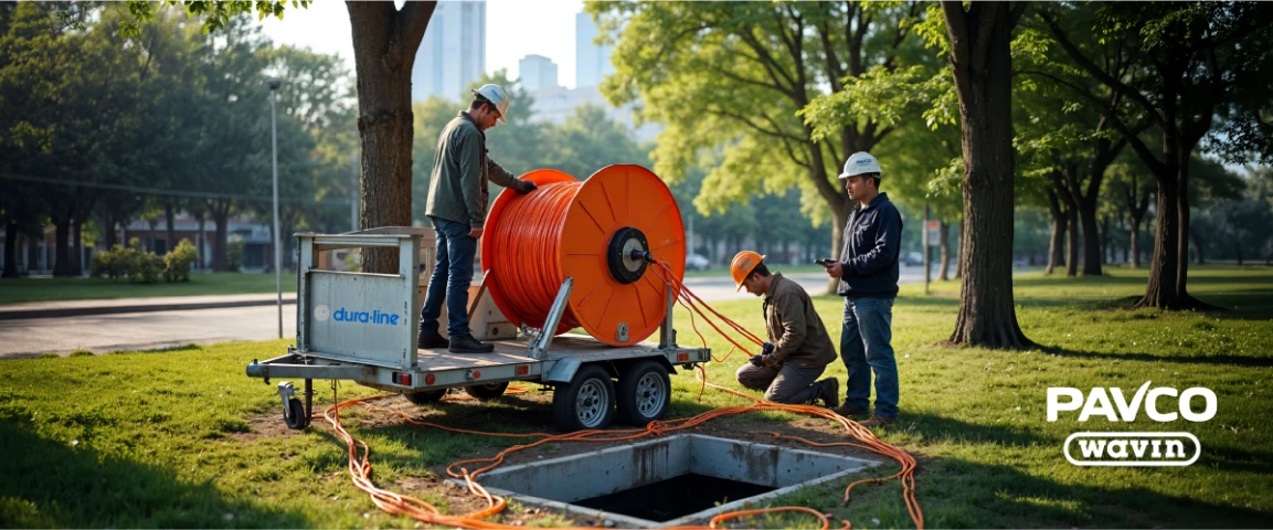 Microductos para fibra óptica en proyectos urbanos