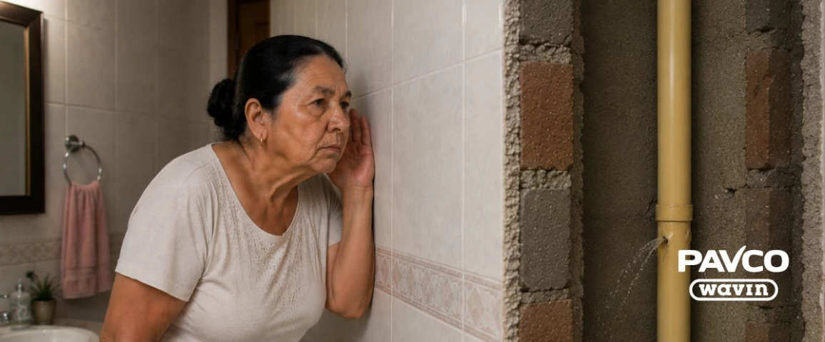 Señales de una tubería sanitaria mal instalada antes de intervenir la obra