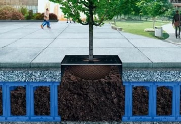 Tree Tank: Plantación de árboles en entornos urbanos